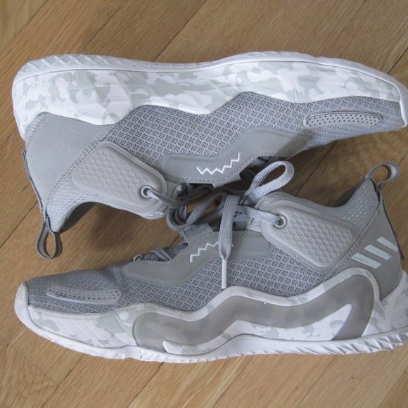 Adidas Donovan Mitchell D.O.N. Issue #3 Men's Basketball Shoes Team Mid Grey 10 - Picture 9 of 15